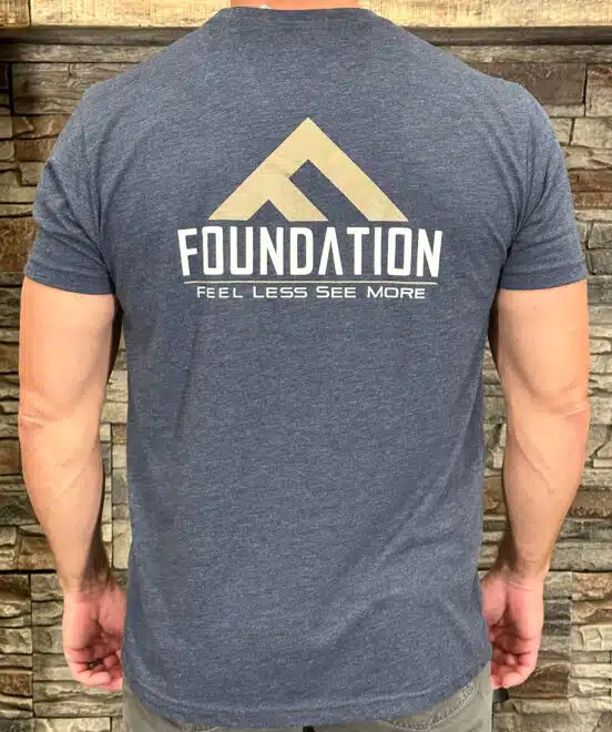 Feel Less See More - Vintage Navy T-Shirt