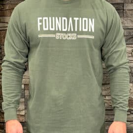 Foundation Stocks Long Sleeve-Green