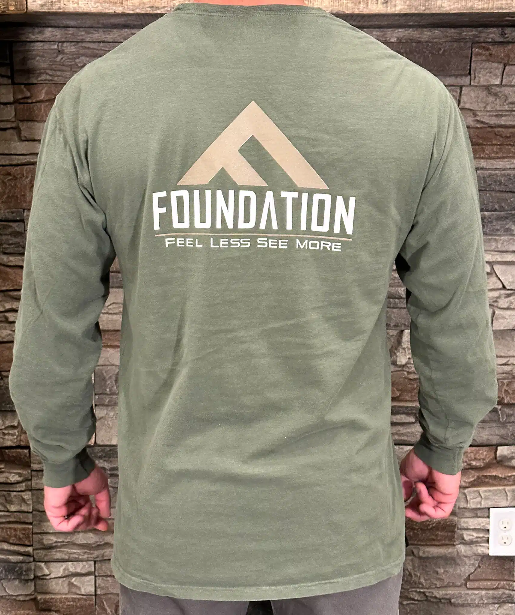 Foundation Stocks Long Sleeve-Green - Image 2