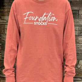 Foundation Stocks Long Sleeve-Coral