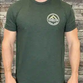 Foundation Circle Logo T-Shirt – Hunter Green