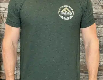 Foundation Circle Logo T-Shirt - Hunter Green