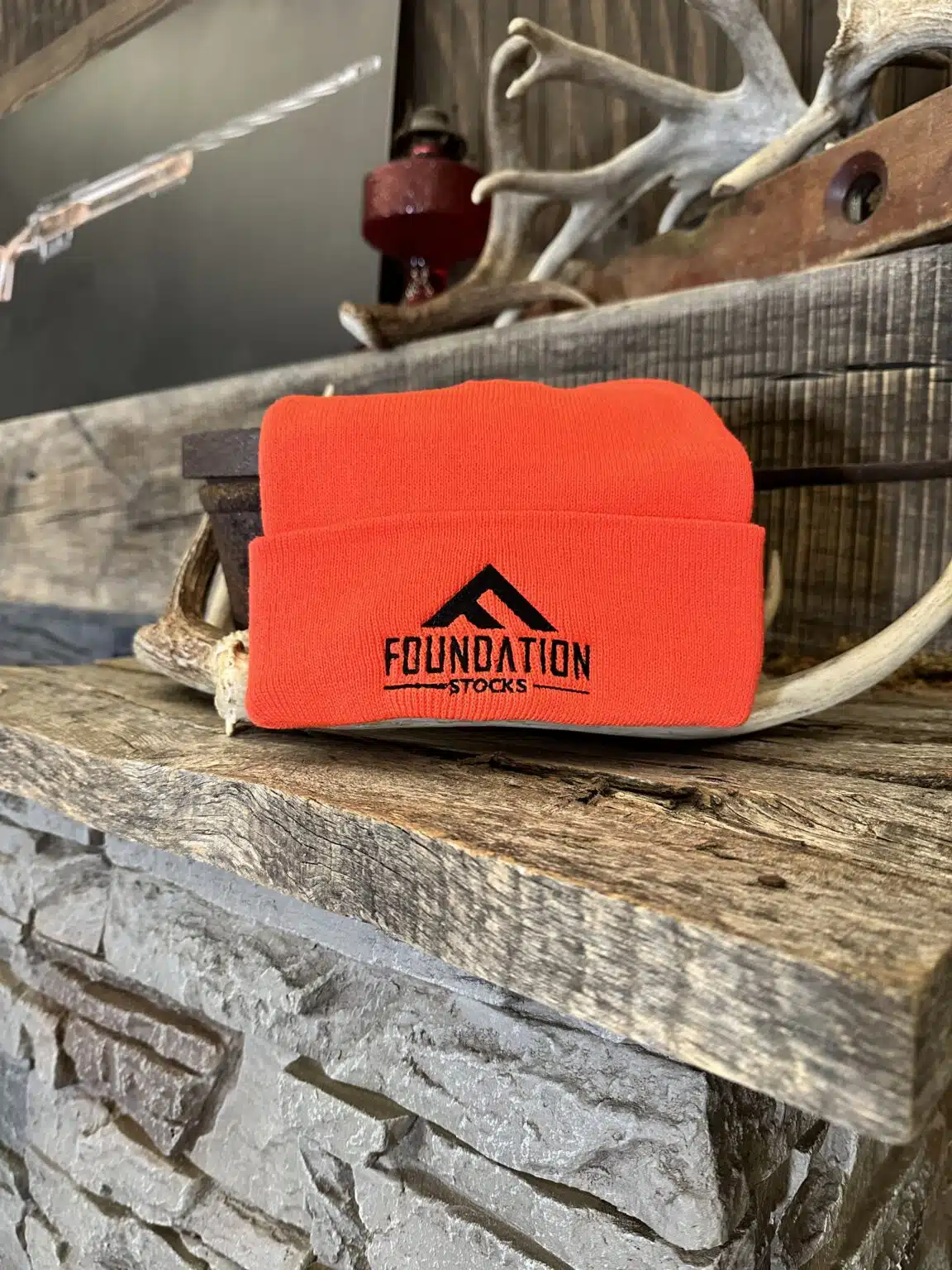 Foundation Blaze Orange Beanie
