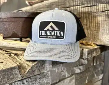 Foundation Grey/Black Patch Hat