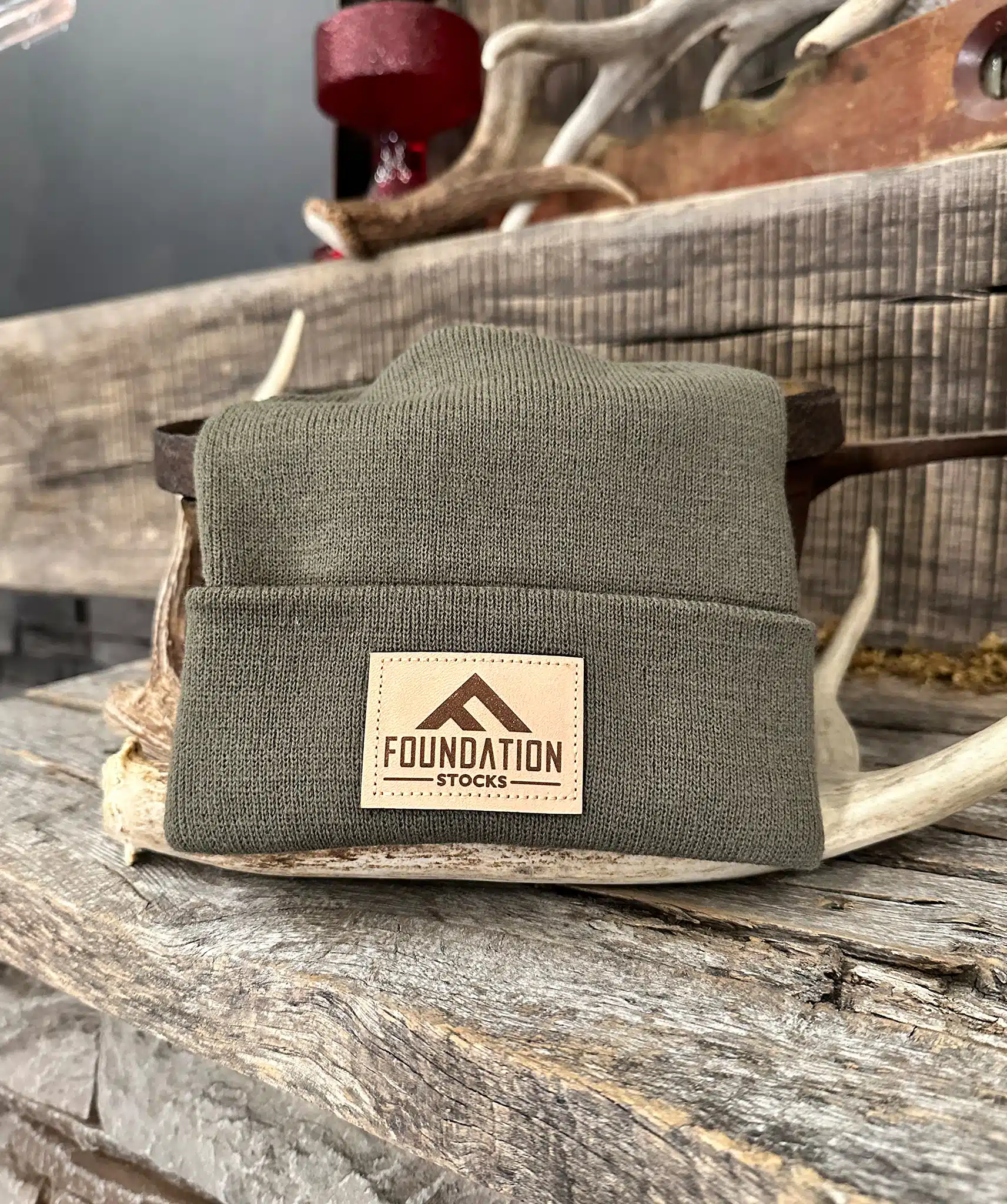 Foundation Loden Green Beanie