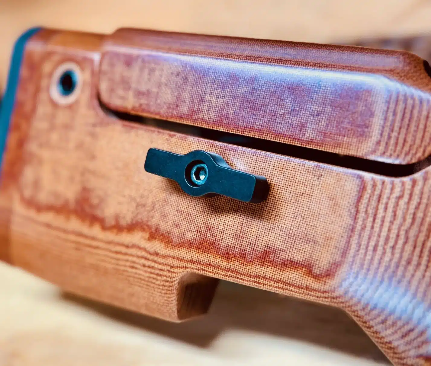 Cheekpiece Adjustment Knob - Aluminum - Image 7