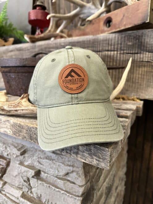 Circle Logo Unstructured Hat - Loden Green