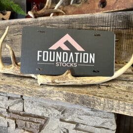 Foundation Stocks License Plate – FINAL SALE