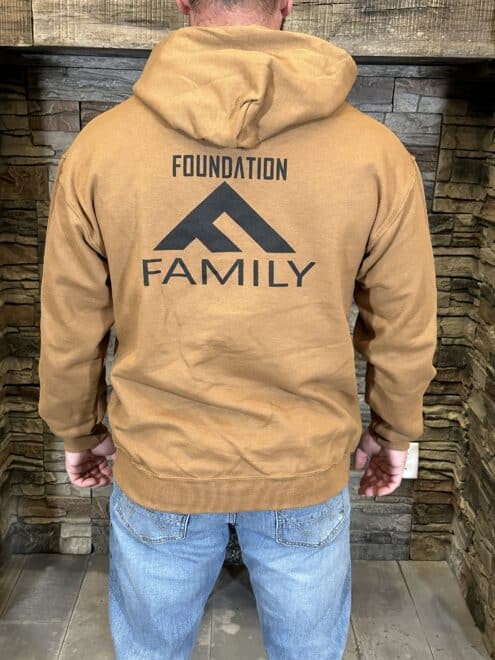 Foundation Family Hoodie - Pecan Brown - Image 3