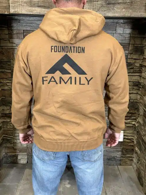 Foundation Family Hoodie - Pecan Brown - Image 3