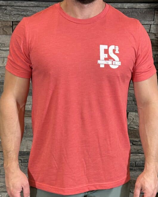 Red FS Block T-Shirt - Image 3