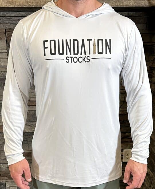 Foundation Bullet Hooded Sunshirt - Silver