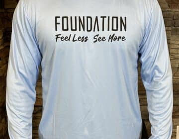 Foundation Hooded Banner Sunshirt - Light Blue