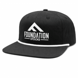 Black Foundation Boat Hat