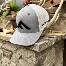 Fitted Icon Hat – Grey/White