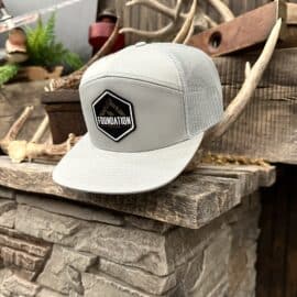 Foundation Mountain Logo Hat – Quarry