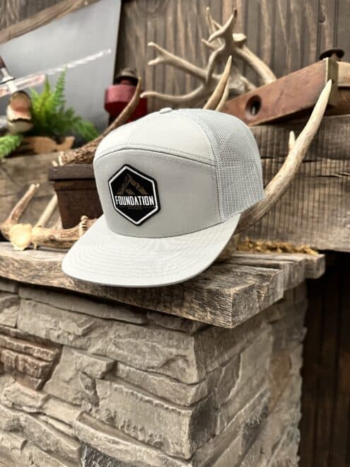 Foundation Mountain Logo Hat - Quarry