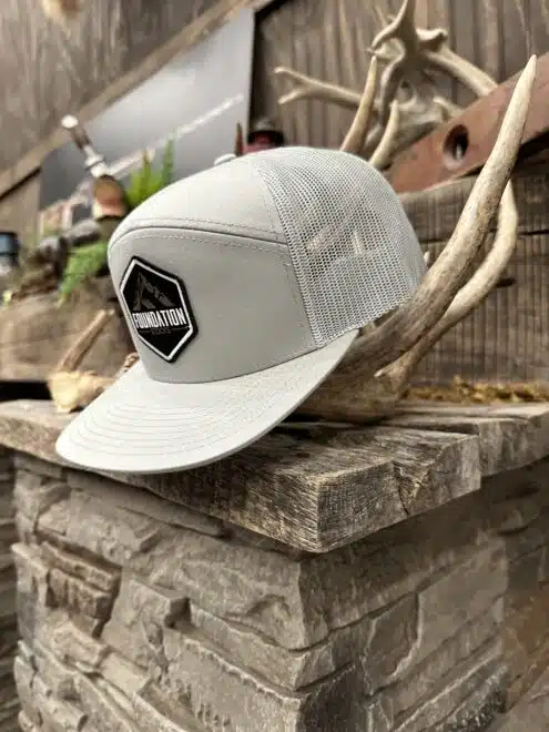 Foundation Mountain Logo Hat - Quarry - Image 2