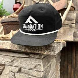 Black Foundation Boat Hat