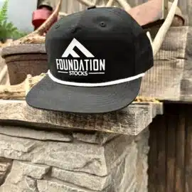 Black Foundation Boat Hat
