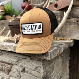 Caramel Brown Feel Less See More Hat