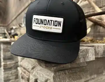 Black Foundation Stocks Hat