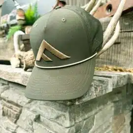Foundation Icon Laser Performance Rope Hat – Green
