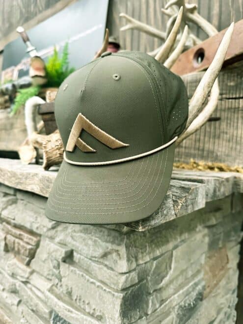 Foundation Icon Laser Performance Rope Hat - Green