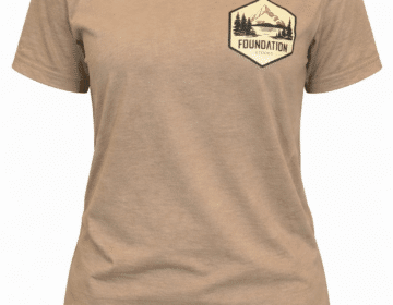 Lake Logo TShirt - Vintage Brown