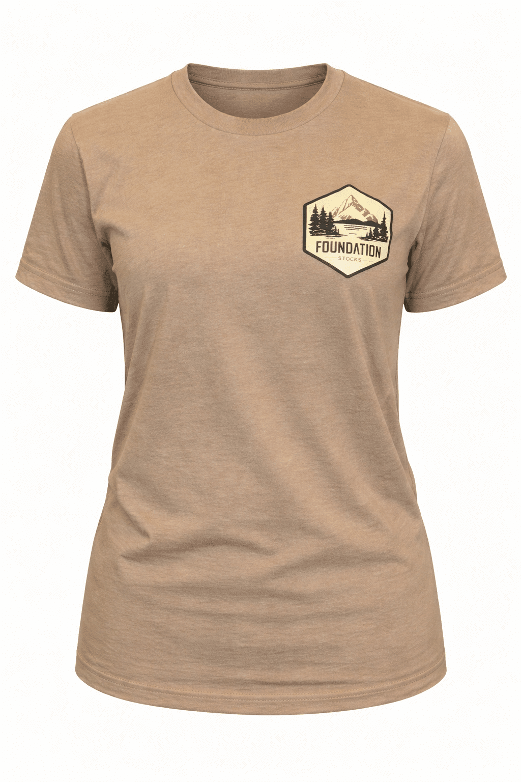 Lake Logo TShirt - Vintage Brown