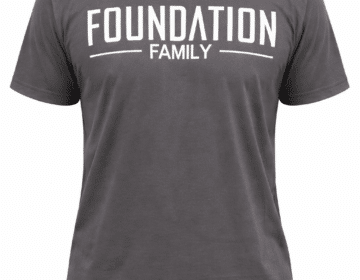 Foundation Family TShirt- Dark Grey