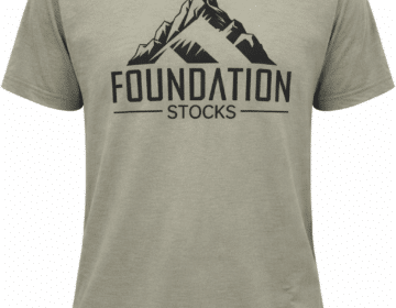 Mountain Icon TShirt - Grey/Green