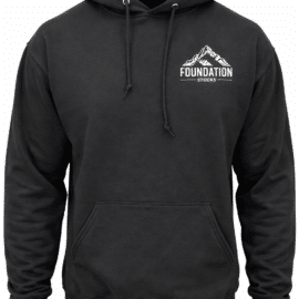 Mountain Icon Hoodie – Black
