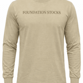 Foundation Stocks Long Sleeve-Muted Green
