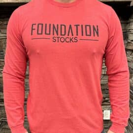 Foundation Stocks Long Sleeve-Red