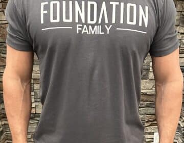 Foundation Family TShirt- Dark Grey