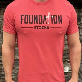 Cross Foundation Stocks T-Shirt – Red
