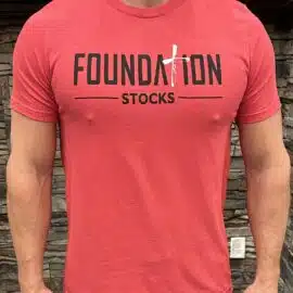 Cross Foundation Stocks T-Shirt – Red
