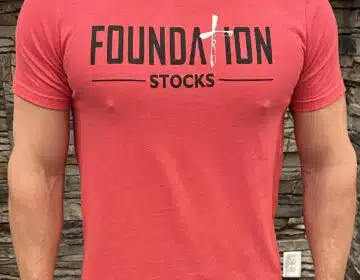 Cross Foundation Stocks T-Shirt - Red