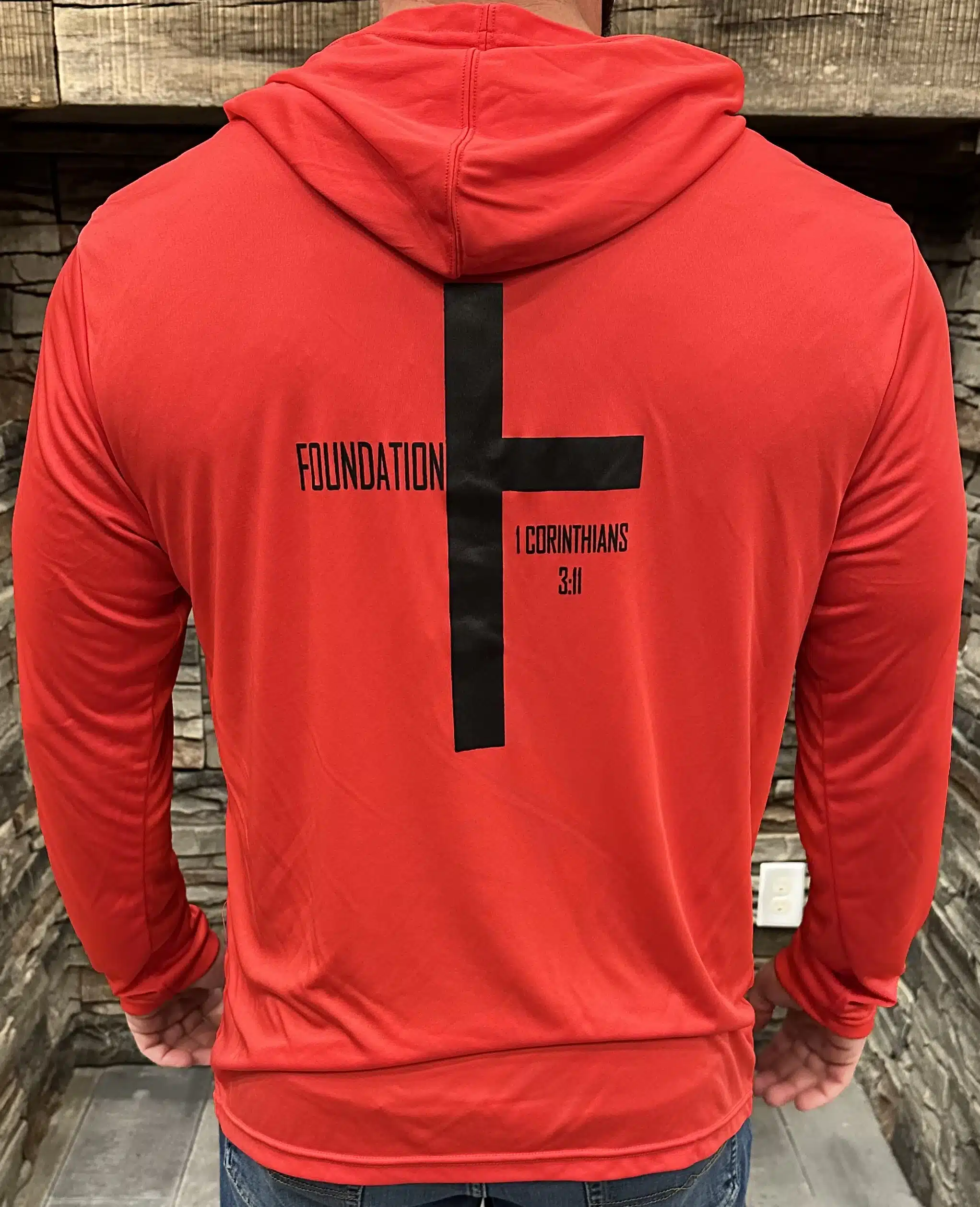 Foundation Cross Sunshirt - Red - Image 2