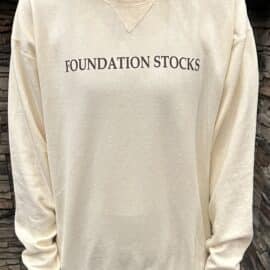 Foundation Stocks Sweatshirt – Cream