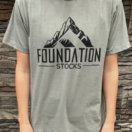 Mountain Icon TShirt – Grey/Green