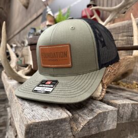 Loden Green Foundation Stocks Hat – Leather Patch