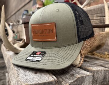 Loden Green Foundation Stocks Hat - Leather Patch