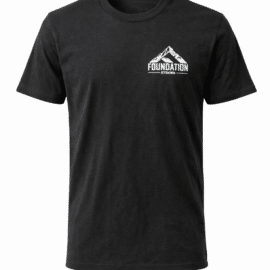 Mountain What Is Your Foundation TShirt – Black Forest