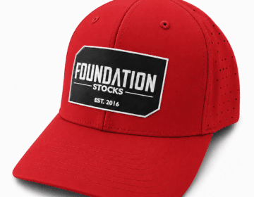 Foundation Laser Perforated Hat - Red