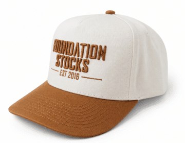 Foundation 3D Embroidered Hat - Caramel