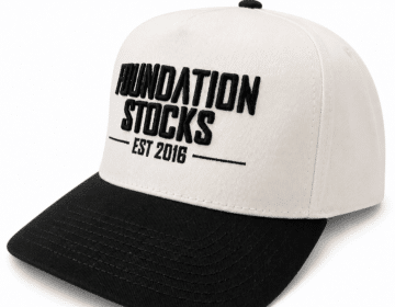 Foundation 3D Embroidered Hat - Black