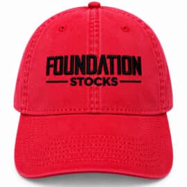 Foundation Unstructured Hat – Red