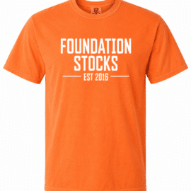Foundation EST Orange T-Shirt